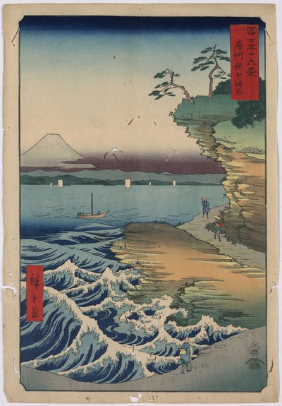 The Hoda Coast by Utagawa Hiroshige